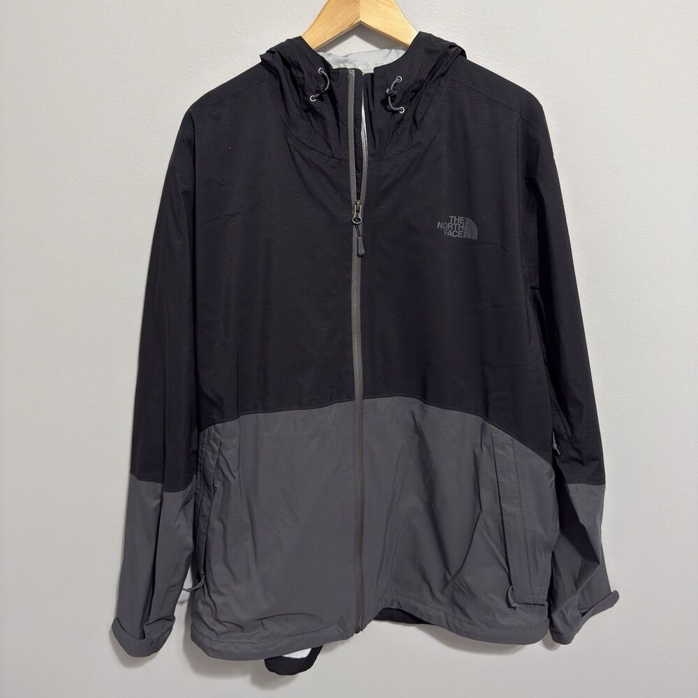 The North Face Jacket Mens 2XL DryVent Hooded Windbreaker Waterproof Rain
